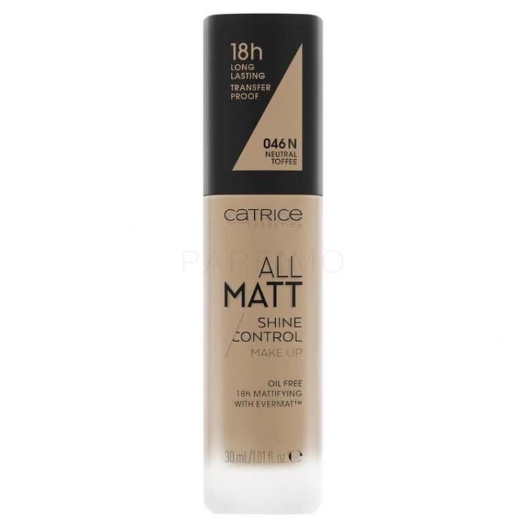 Catrice All Matt Alapozó nőknek 30 ml Változat 046 N Neutral Toffee