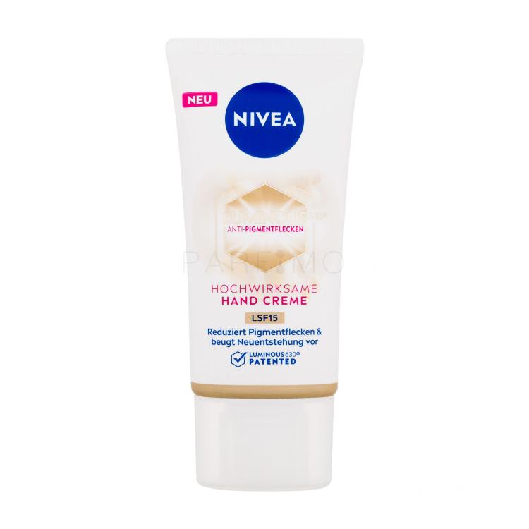 Nivea Luminous 630 Antispot Kézkrém nőknek 50 ml