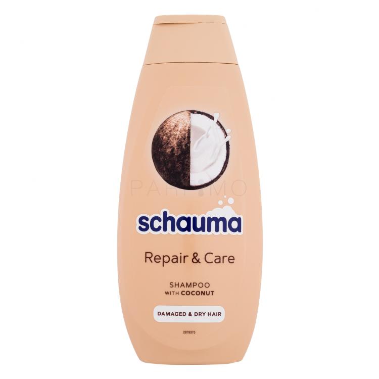 Schwarzkopf Schauma Repair &amp; Care Shampoo Sampon nőknek 400 ml