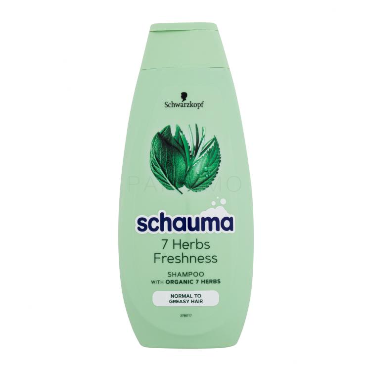 Schwarzkopf Schauma 7 Herbs Freshness Shampoo Sampon nőknek 400 ml