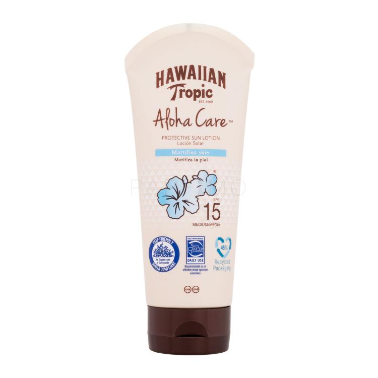 Hawaiian Tropic Aloha Care Protective Sun Lotion SPF15 Fényvédő készítmény testre 180 ml