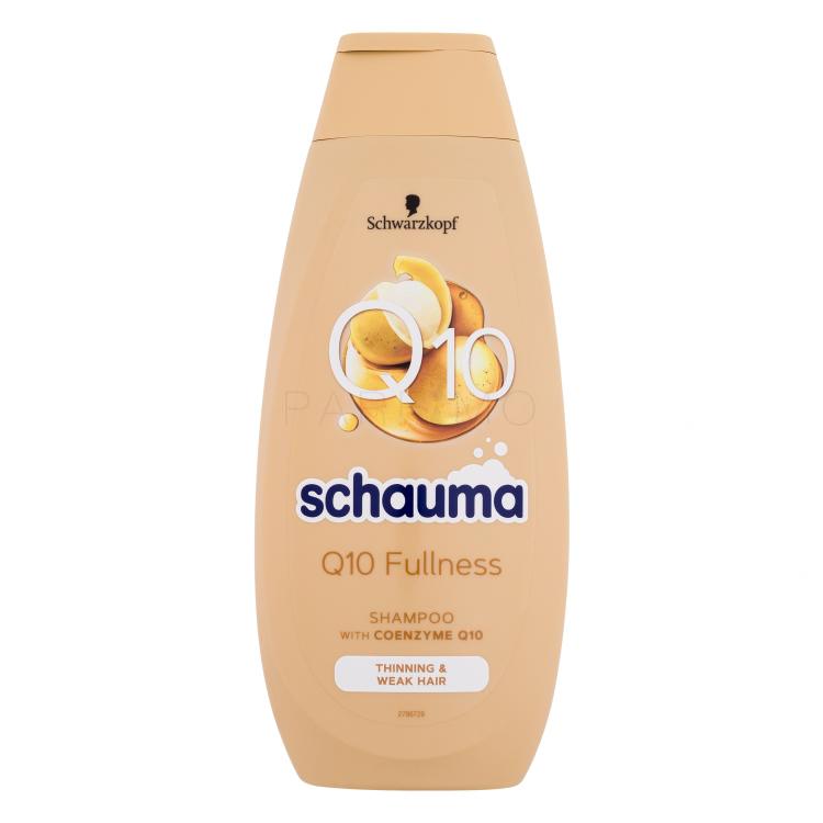 Schwarzkopf Schauma Q10 Fullness Shampoo Sampon nőknek 400 ml