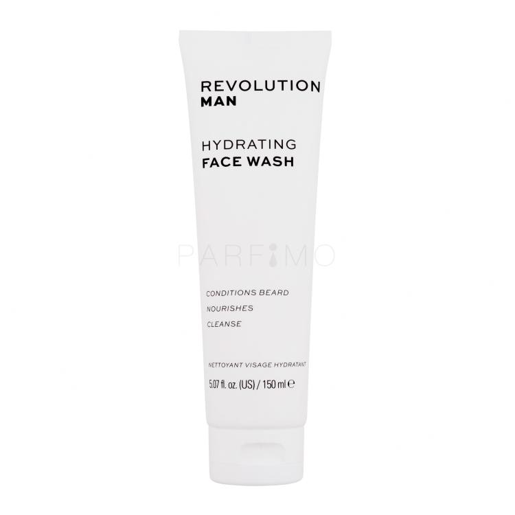 Revolution Man Hydrating Face Wash Arctisztító gél férfiaknak 150 ml