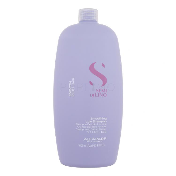 ALFAPARF MILANO Semi Di Lino Smooth Smoothing Low Shampoo Sampon nőknek 1000 ml