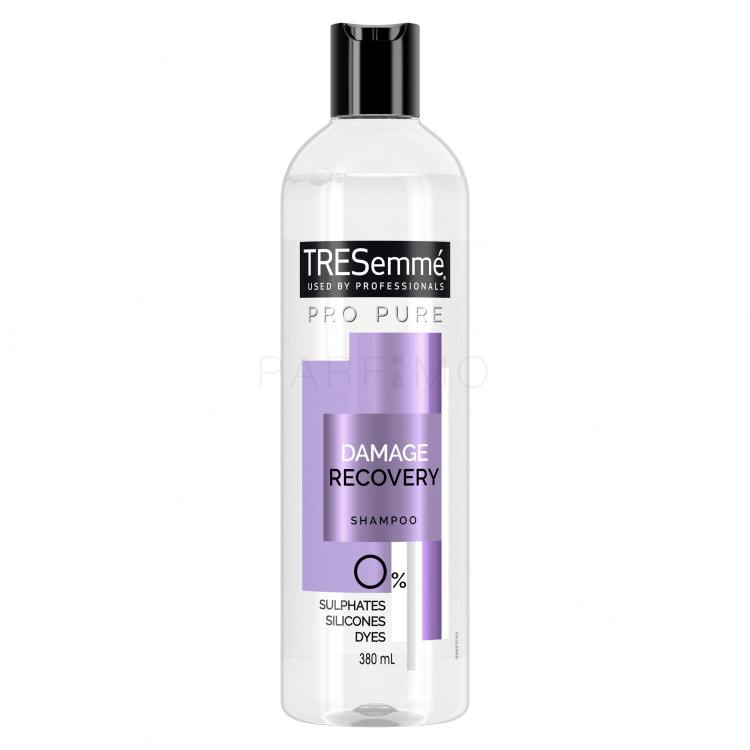 TRESemmé Pro Pure Damage Recovery Shampoo Sampon nőknek 380 ml