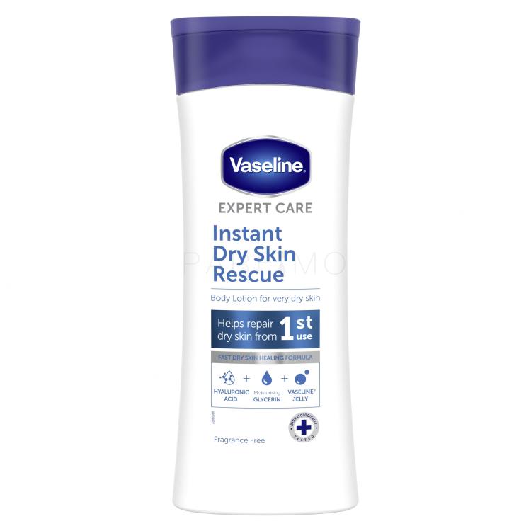 Vaseline Expert Care Instant Dry Skin Rescue Testápoló tej nőknek 400 ml