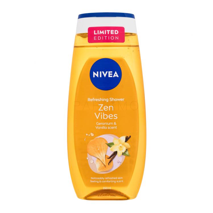 Nivea Zen Vibes Refreshing Shower Tusfürdő nőknek 250 ml