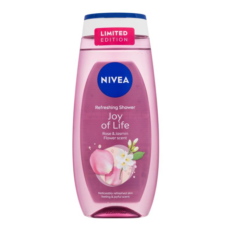 Nivea Joy Of Life Refreshing Shower Tusfürdő nőknek 250 ml