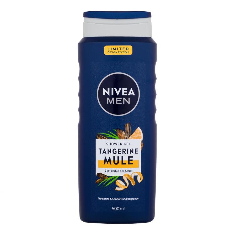 Nivea Men Tangerine Mule Shower Gel Tusfürdő férfiaknak 500 ml