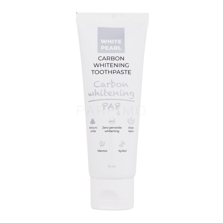 White Pearl PAP Carbon Whitening Toothpaste Fogkrém 75 ml