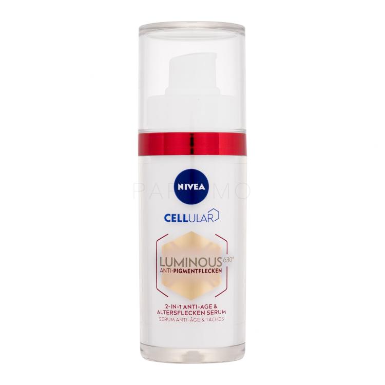 Nivea Luminous 630 Antispot Anti-Age &amp; Spot Serum Arcszérum nőknek 30 ml