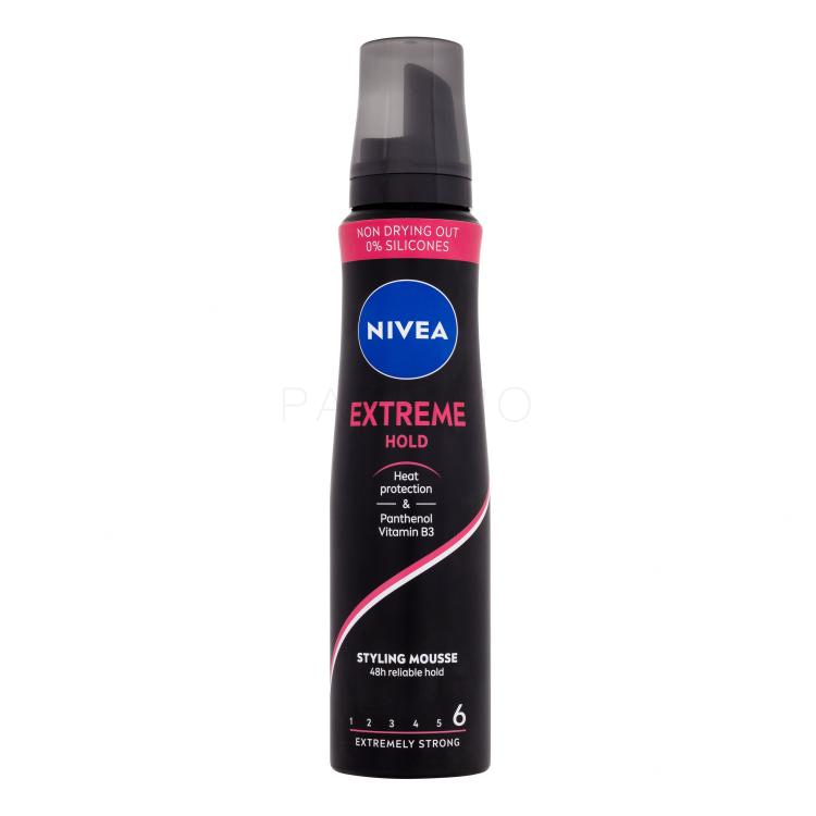 Nivea Extreme Hold Styling Mousse Hajhab nőknek 150 ml