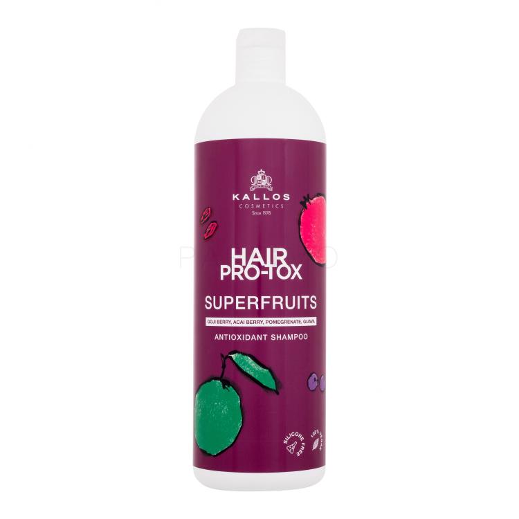 Kallos Cosmetics Hair Pro-Tox Superfruits Antioxidant Shampoo Sampon nőknek 1000 ml