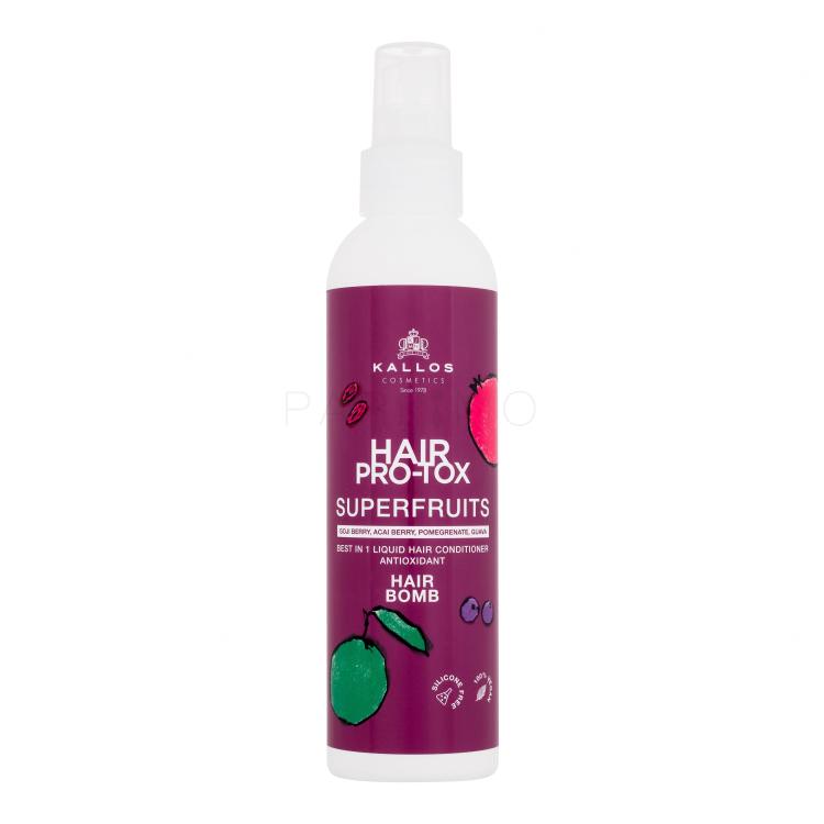 Kallos Cosmetics Hair Pro-Tox Superfruits Hair Bomb Hajkondicionáló nőknek 200 ml