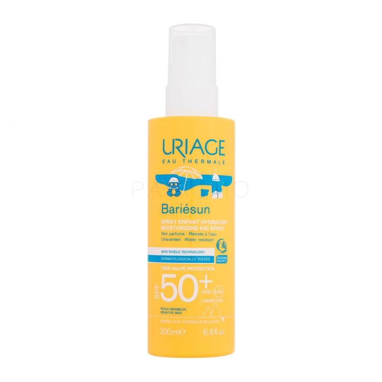 Uriage Bariésun Moisturizing Kid Spray SPF50+ Fényvédő készítmény testre gyermekeknek 200 ml