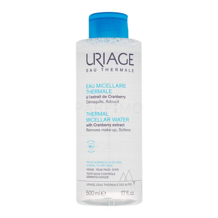 Uriage Eau Thermale Thermal Micellar Water Cranberry Extract Micellás víz 500 ml