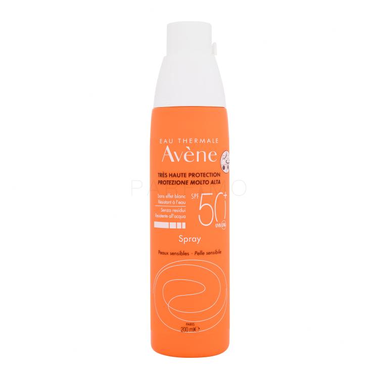 Avene Sun Spray SPF50+ Fényvédő készítmény testre 200 ml