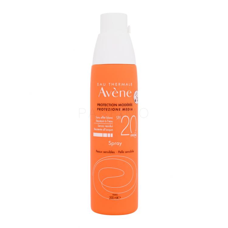 Avene Sun Spray SPF20 Fényvédő készítmény testre 200 ml