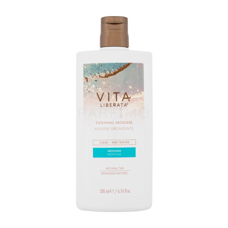 Vita Liberata Tanning Mousse Clear Önbarnító készítmény nőknek 200 ml Változat Medium sérült doboz