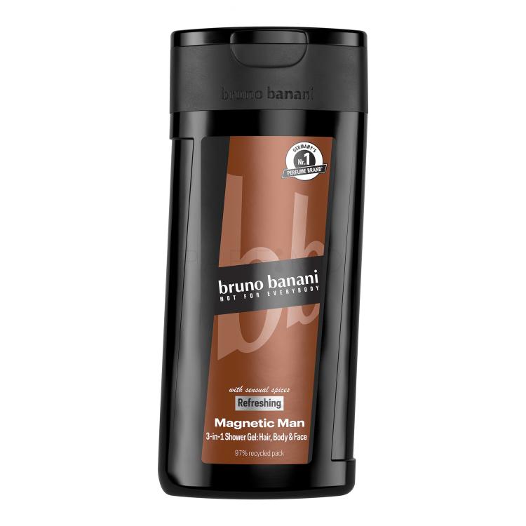 Bruno Banani Magnetic Man Tusfürdő férfiaknak 250 ml