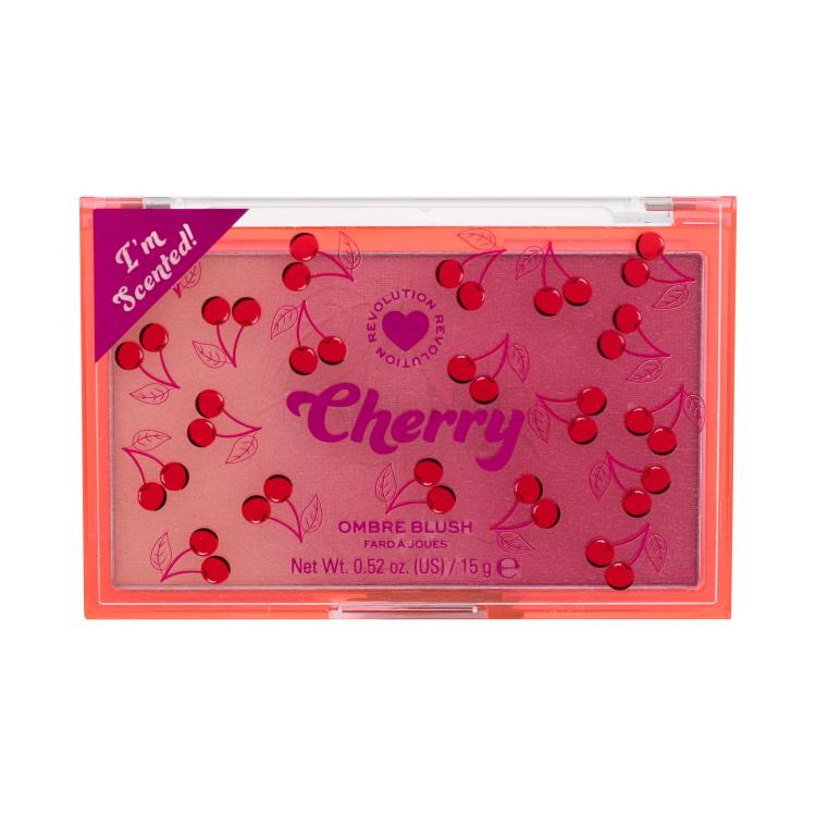 I Heart Revolution Cherry Ombre Blush Pirosító nőknek 15 g