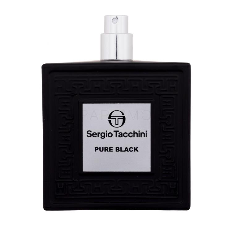 Sergio Tacchini Pure Black Eau de Toilette férfiaknak 100 ml teszter