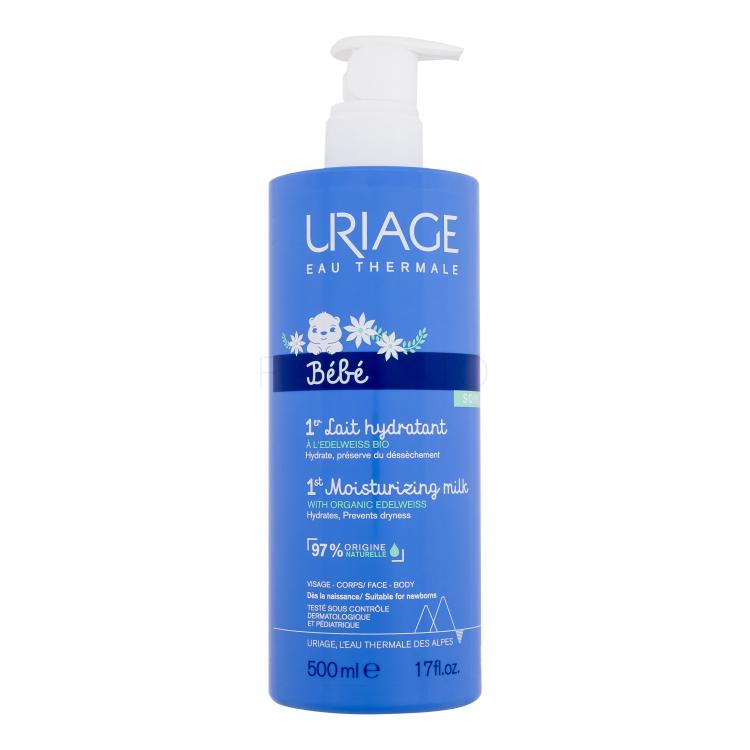 Uriage Bébé 1st Moisturizing Milk Testápoló tej gyermekeknek 500 ml