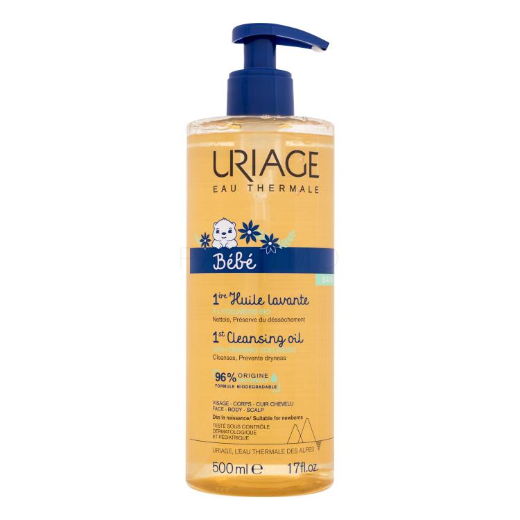 Uriage Bébé 1st Cleansing Oil Tusolóolaj gyermekeknek 500 ml