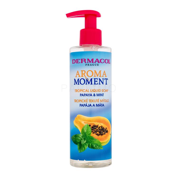 Dermacol Aroma Moment Papaya &amp; Mint Tropical Liquid Soap Folyékony szappan 250 ml