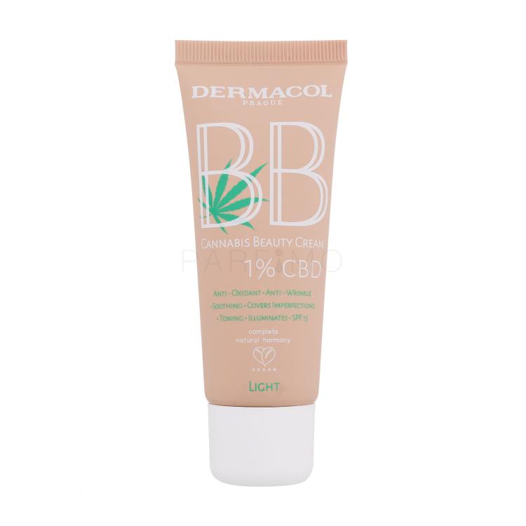 Dermacol BB Cream Cannabis Beauty Cream SPF15 BB krém nőknek 30 ml Változat 1 Light