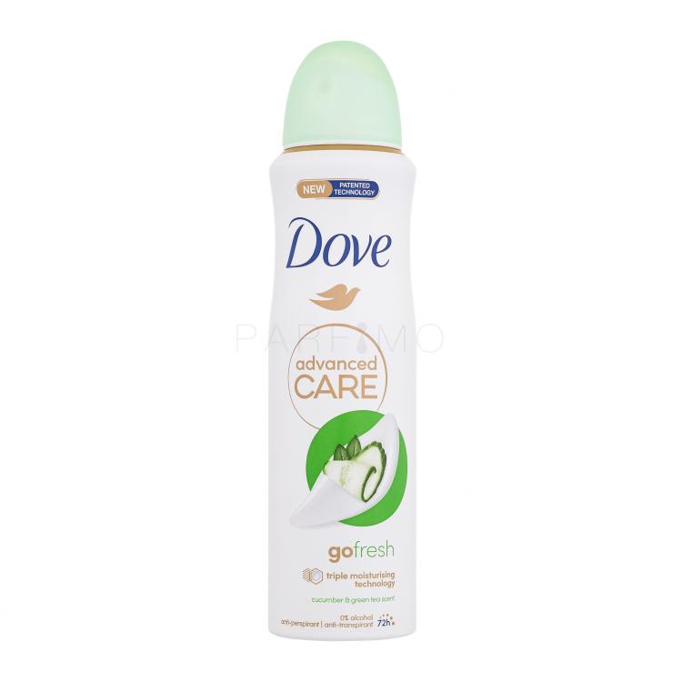 Dove Advanced Care Go Fresh Cucumber &amp; Green Tea 72h Izzadásgátló nőknek 150 ml