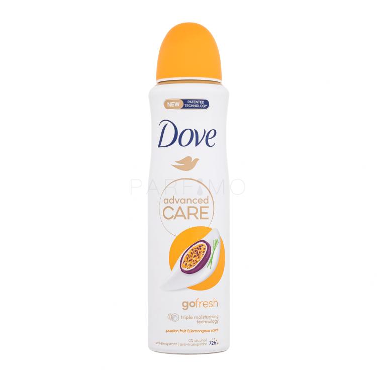 Dove Advanced Care Go Fresh Passion Fruit &amp; Lemongrass Izzadásgátló nőknek 150 ml