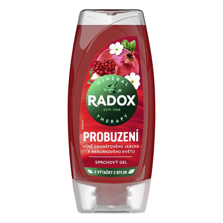 Radox Awakening Pomegranate And Apricot Blossom Shower Gel Tusfürdő nőknek 225 ml