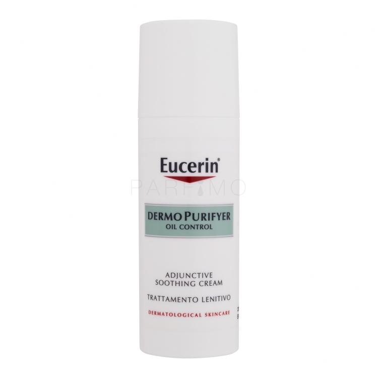 Eucerin DermoPurifyer Oil Control Adjunctive Soothing Cream Nappali arckrém nőknek 50 ml