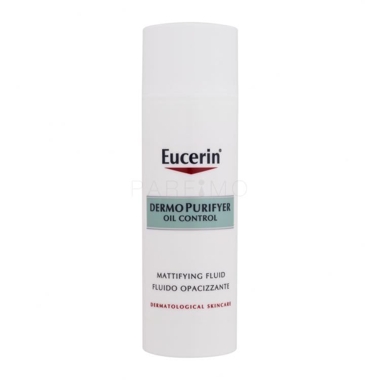 Eucerin DermoPurifyer Oil Control Mattifying Fluid Nappali arckrém nőknek 50 ml