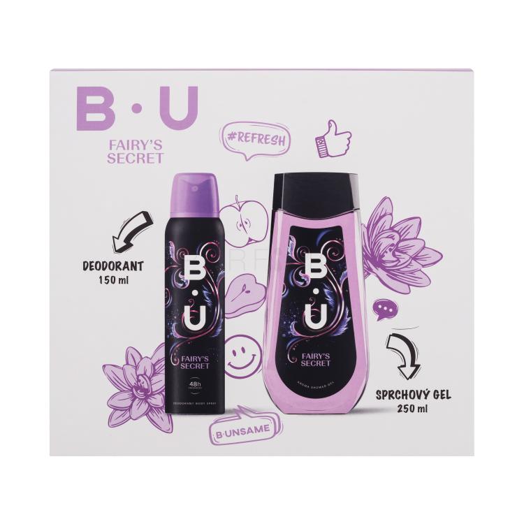 B.U. Fairy´s Secret Ajándékcsomagok dezodor 150 ml + tusfürdő 250 ml