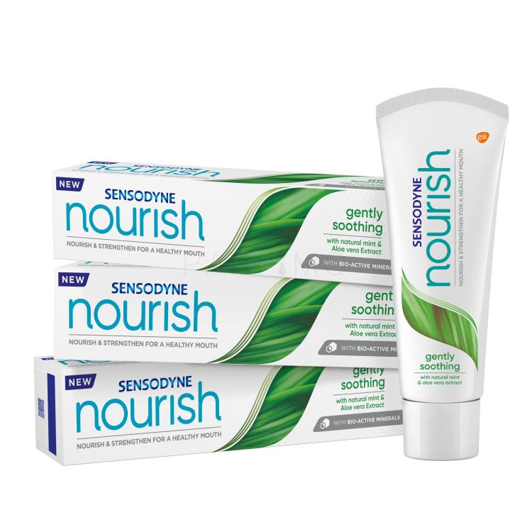 Sensodyne Nourish Gently Soothing Trio Fogkrém Szett