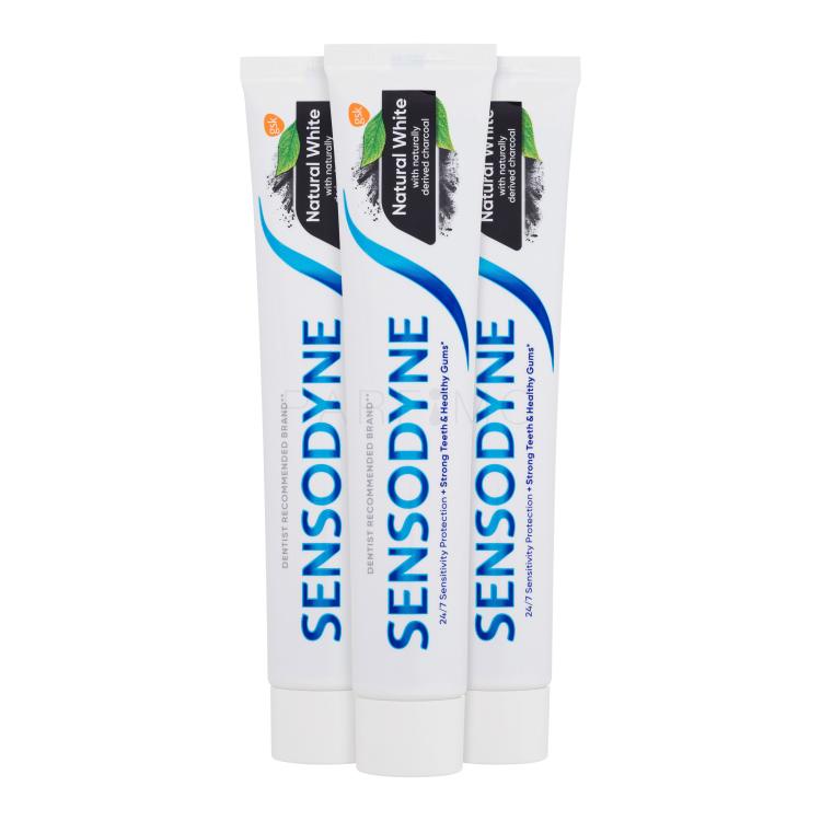 Sensodyne Natural White Trio Fogkrém Szett