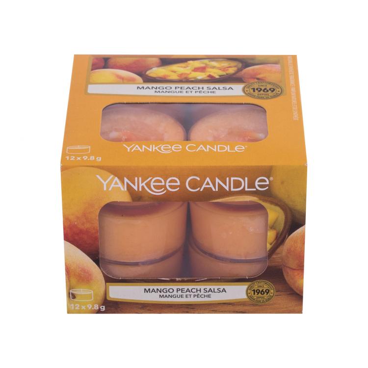 Yankee Candle Mango Peach Salsa Illatgyertya 117,6 g sérült doboz