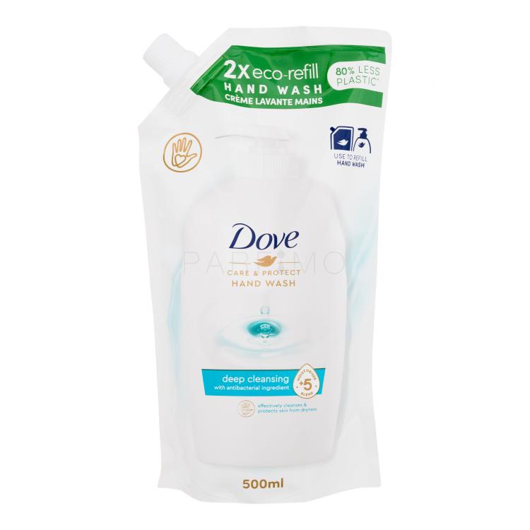 Dove Care &amp; Protect Deep Cleansing Hand Wash Folyékony szappan nőknek 500 ml