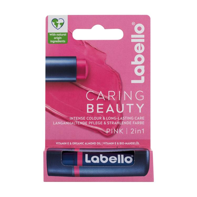 Labello Caring Beauty Ajakbalzsam nőknek 4,8 g Változat Pink