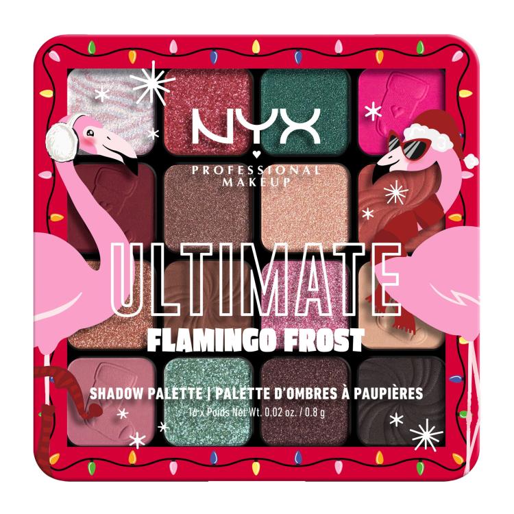 NYX Professional Makeup Fa La La L.A. Land Ultimate Flamingo Frost Szemhéjfesték nőknek 12,8 g