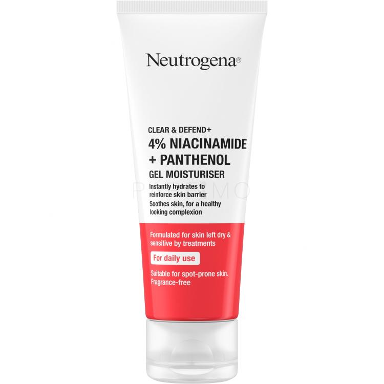 Neutrogena Clear &amp; Defend+ Gel Moisturiser Arcgél 50 ml