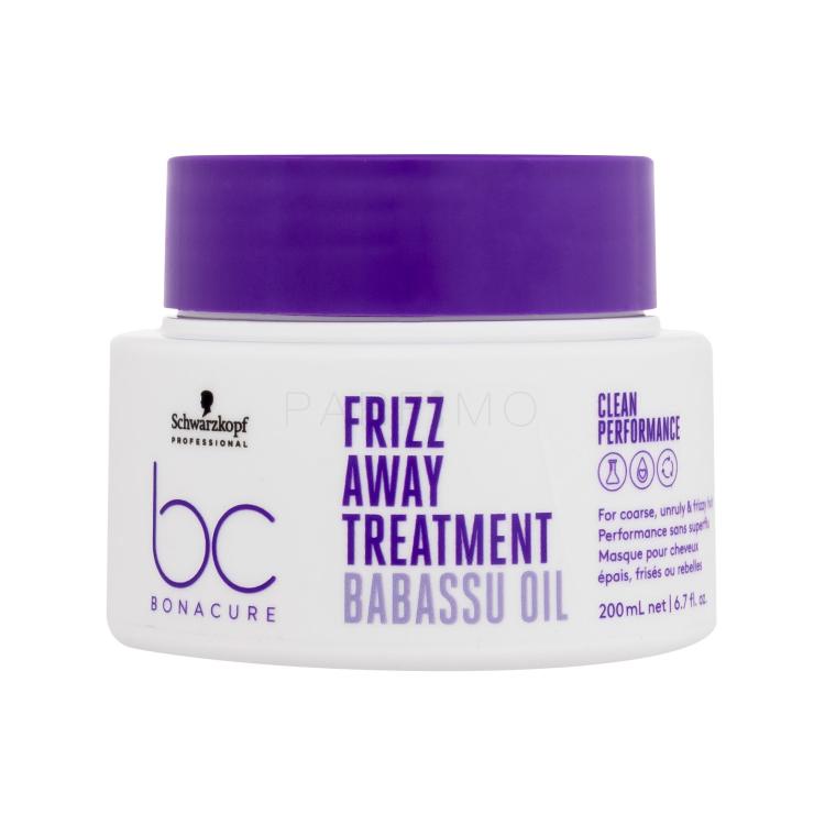 Schwarzkopf Professional BC Bonacure Frizz Away Treatment Hajpakolás nőknek 200 ml