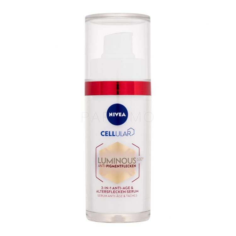 Nivea Luminous 630 Antispot Anti-Age &amp; Spot Serum Arcszérum nőknek 30 ml sérült doboz