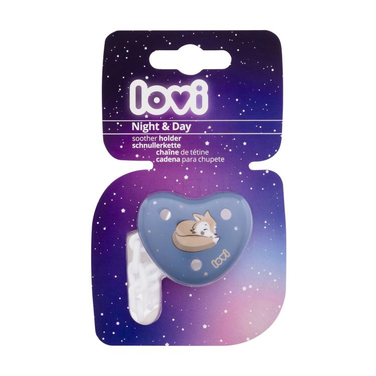 LOVI Night &amp; Day Soother Holder Boy Cumilánc gyermekeknek 1 db