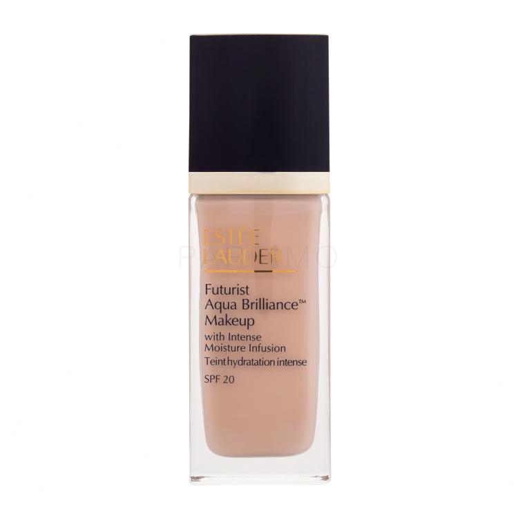 Estée Lauder Futurist Aqua Brilliance SPF20 Alapozó nőknek 30 ml Változat 1C1 Cool Bone sérült doboz