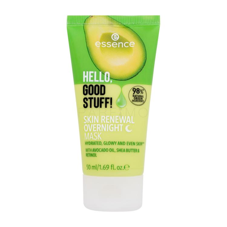 Essence Hello, Good Stuff! Skin Renewal Overnight Mask Arcmaszk nőknek 50 ml