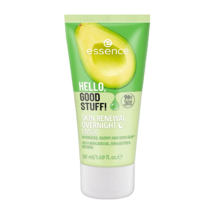 Essence Hello, Good Stuff! Skin Renewal Overnight Mask Arcmaszk nőknek 50 ml