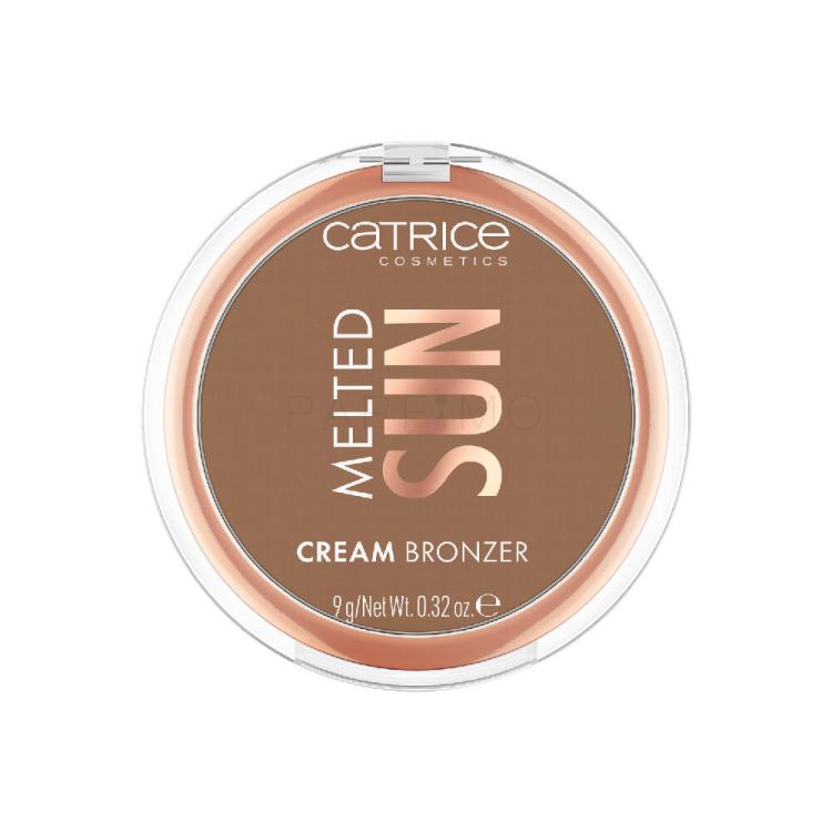 Catrice Melted Sun Cream Bronzer Bronzosító nőknek 9 g Változat 030 Pretty Tanned